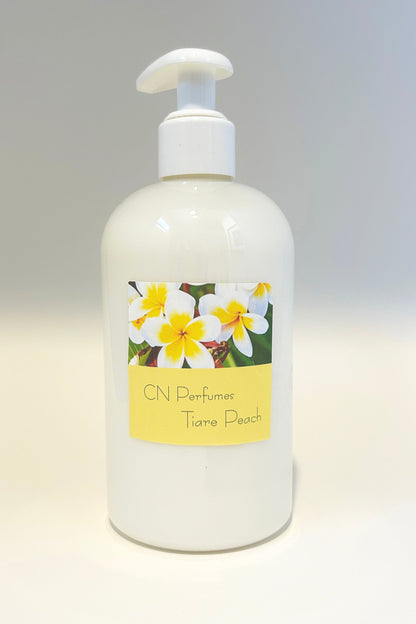 Tiare Peach Perfumed Body Lotion, 12oz - CN Perfumes
